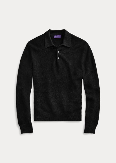 Men's Ralph Lauren Cashmere Polo-Collar Sweater | 261493CFB